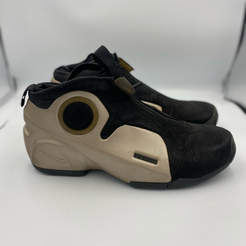 Men’s Size 11.5 Nike Flightposite Silver 2009 Used Rare Vintage